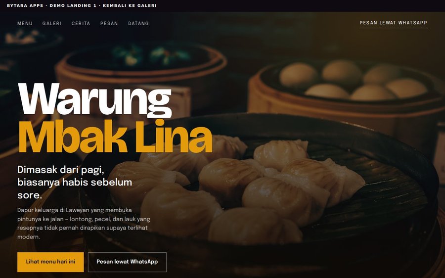 Preview Landing Page 1